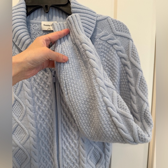Aritzia Sunday Best zipper cardigan - Picture 6 of 10
